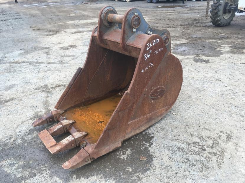 36" Strickland Bucket for Deere 210 MPI Equipment